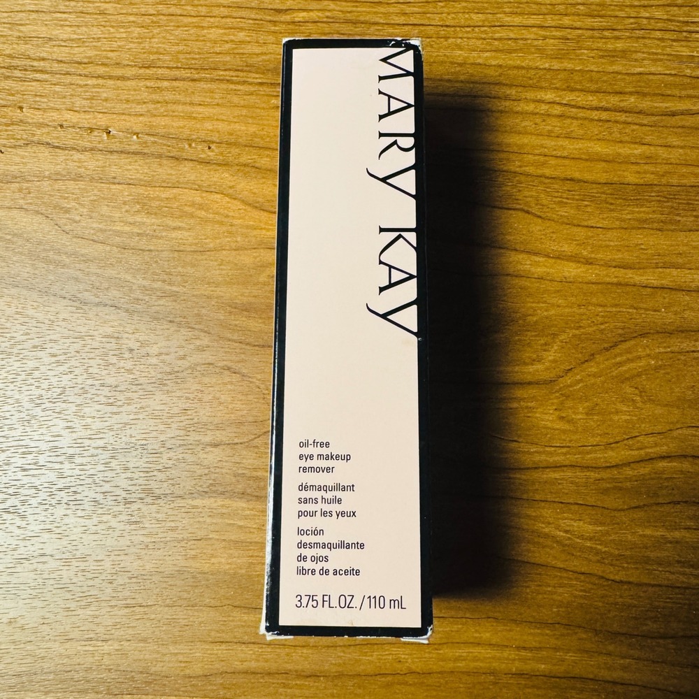 Mary Kay Oil-Free Eye Makeup Remover 3.75 fl oz Waterproof Formula Set-2 NIB